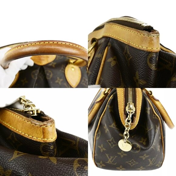LOUIS VUITTON Tivoli PM Hand Bag Monogram Leather Brown France - Picture 8 of 16